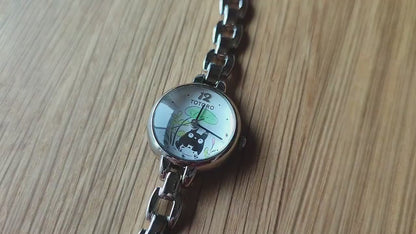 Vintage* Original Ghibli Totoro Wrist Watch • My Neighbor Totoro Japanese Clock • Anime Watches for Girl/Women • Studio Ghibli Gift