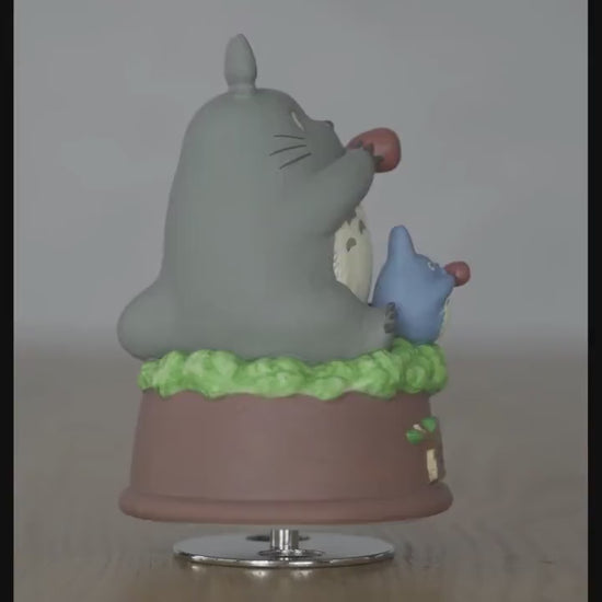 Original Ghibli Totoro Porcelain Music Box/Figure • My Neighbor Totoro Figurine/Statue/Replica/Interior Decor/Diorama • Studio Ghibli Gift