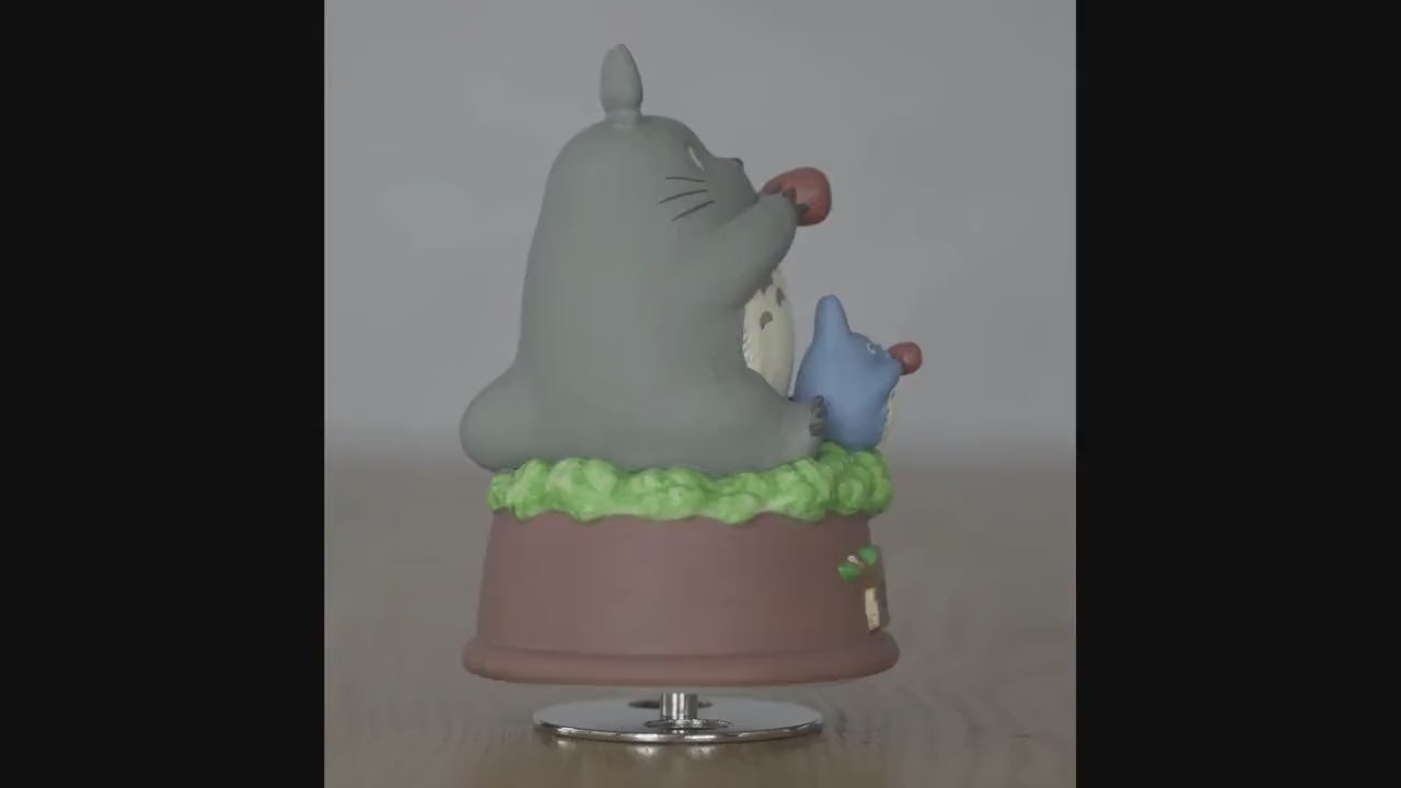 Original Ghibli Totoro Porcelain Music Box/Figure • My Neighbor Totoro Figurine/Statue/Replica/Interior Decor/Diorama • Studio Ghibli Gift