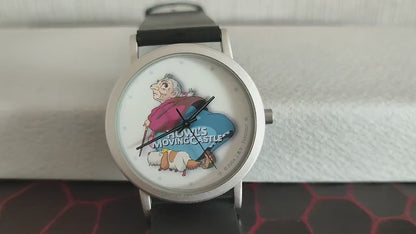 Vintage* Original Ghibli Howl Wrist Watch • Howls Moving Castle Watch/Clock • Rare Japanese Anime Watches • Studio Ghibli Gift