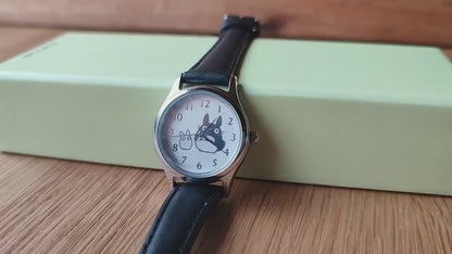 Original Ghibli Totoro Wrist Watch • My Neighbor Totoro Watch/Clock • Japanese Anime Watches for Girl/Women • Studio Ghibli Gift