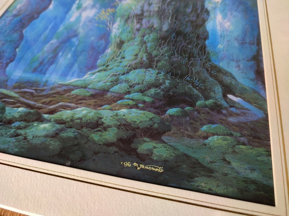 Princess Mononoke Wall Art + Postcard • Ghibli Exhibition Exclusive - Kamaji Market
