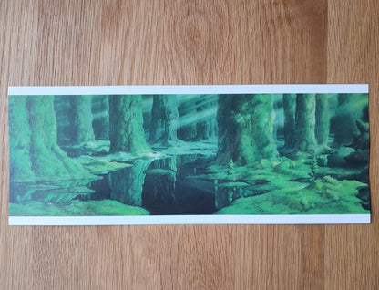 Princess Mononoke Wall Art + Postcard • Ghibli Exhibition Exclusive - Kamaji Market