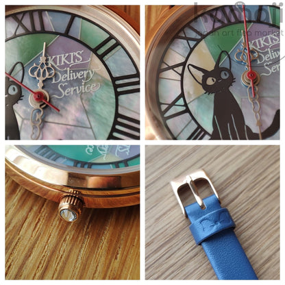 Rare* Official Studio Ghibli Jiji Wrist Watch • Kikis Delivery Service Watch/Clock • Japanese Anime Watches • Limited to 700 - Kamaji Market