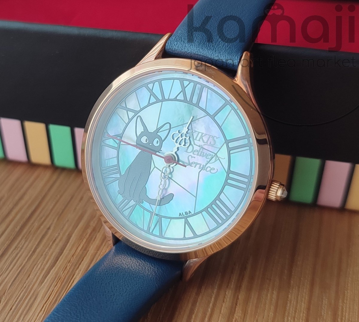 Rare* Official Studio Ghibli Jiji Wrist Watch • Kikis Delivery Service Watch/Clock • Japanese Anime Watches • Limited to 700 - Kamaji Market