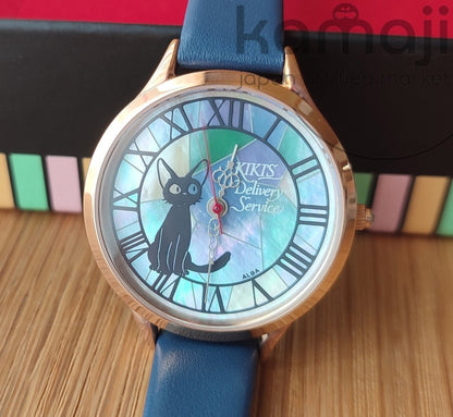 Rare* Official Studio Ghibli Jiji Wrist Watch • Kikis Delivery Service Watch/Clock • Japanese Anime Watches • Limited to 700 - Kamaji Market