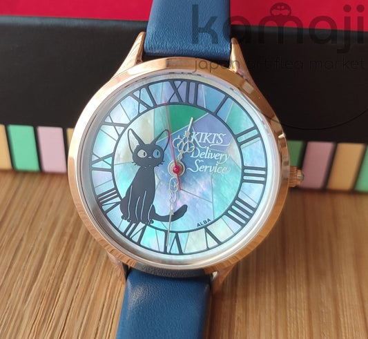 Rare* Official Studio Ghibli Jiji Wrist Watch • Kikis Delivery Service Watch/Clock • Japanese Anime Watches • Limited to 700 - Kamaji Market