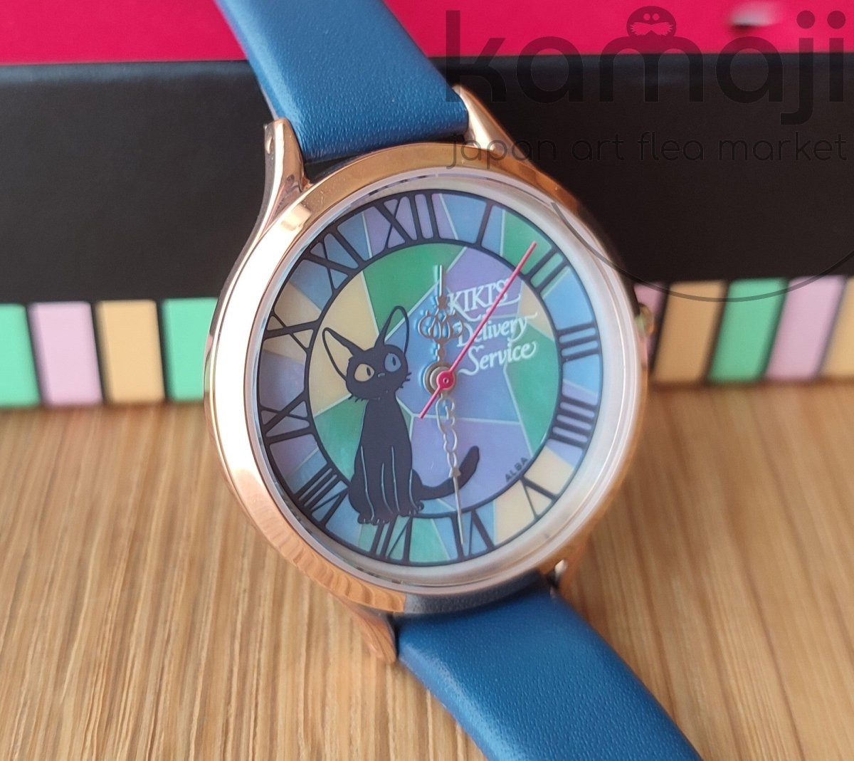 Rare* Official Studio Ghibli Jiji Wrist Watch • Kikis Delivery Service Watch/Clock • Japanese Anime Watches • Limited to 700 - Kamaji Market
