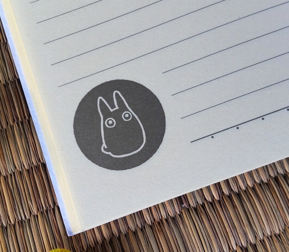 Rare* Official Studio Ghibli Totoro Notebook • My Neighbor Totoro Notepad/Sketchbook/Writing pad/Planner • Small Totoro, Catbus Anime Gift - Kamaji Market