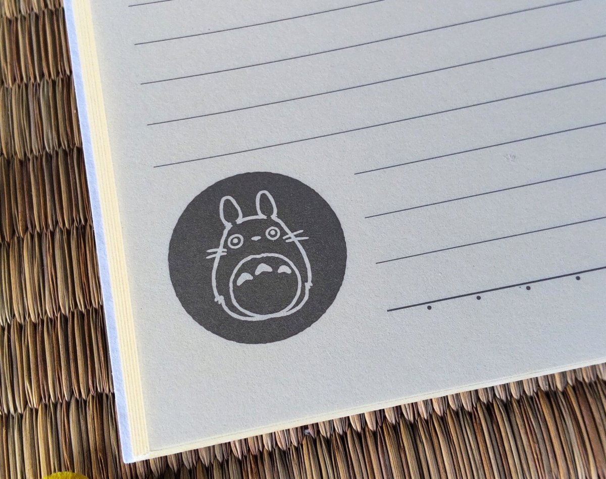 Rare* Official Studio Ghibli Totoro Notebook • My Neighbor Totoro Notepad/Sketchbook/Writing pad/Planner • Small Totoro, Catbus Anime Gift - Kamaji Market