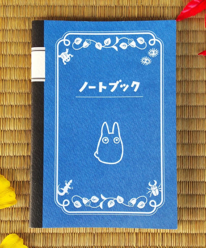 Rare* Official Studio Ghibli Totoro Notebook • My Neighbor Totoro Notepad/Sketchbook/Writing pad/Planner • Small Totoro, Catbus Anime Gift - Kamaji Market