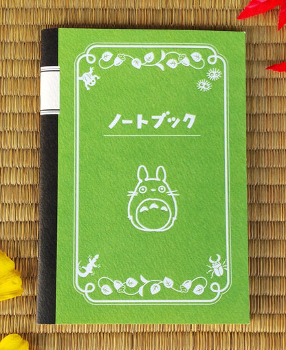 Rare* Official Studio Ghibli Totoro Notebook • My Neighbor Totoro Notepad/Sketchbook/Writing pad/Planner • Small Totoro, Catbus Anime Gift - Kamaji Market