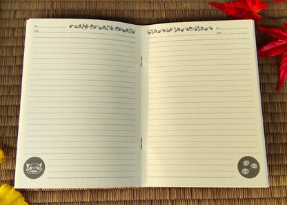 Rare* Official Studio Ghibli Totoro Notebook • My Neighbor Totoro Notepad/Sketchbook/Writing pad/Planner • Small Totoro, Catbus Anime Gift - Kamaji Market