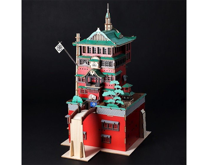 Spirited Away Wooden 3D Puzzle/Figure ki - gu - mi - Kamaji Market