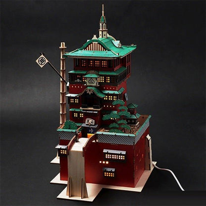 Spirited Away Wooden 3D Puzzle/Figure ki - gu - mi - Kamaji Market