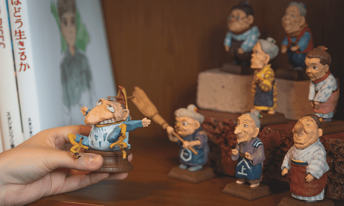 The Boy and the Heron Figure • Ghibli Museum Exclusive - Kamaji Market