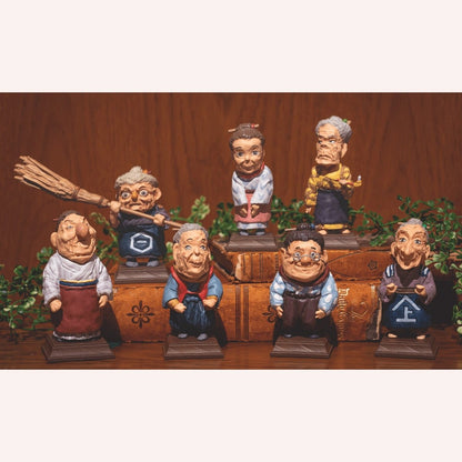 The Boy and the Heron Granny Figure Set • Ghibli Museum Exclusive - Kamaji Market