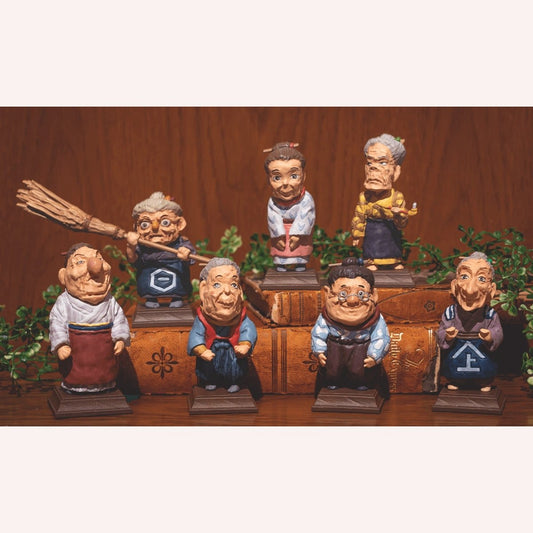 The Boy and the Heron Granny Figure Set • Ghibli Museum Exclusive - Kamaji Market