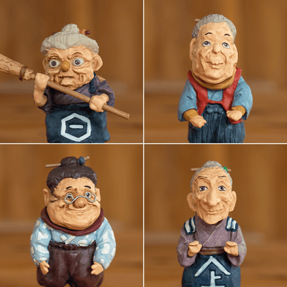 The Boy and the Heron Granny Figure Set • Ghibli Museum Exclusive - Kamaji Market