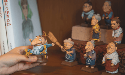 The Boy and the Heron Granny Figure Set • Ghibli Museum Exclusive - Kamaji Market