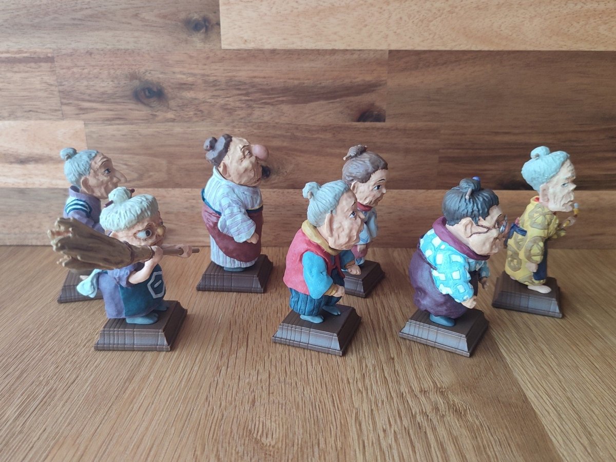 The Boy and the Heron Granny Figure Set • Ghibli Museum Exclusive - Kamaji Market