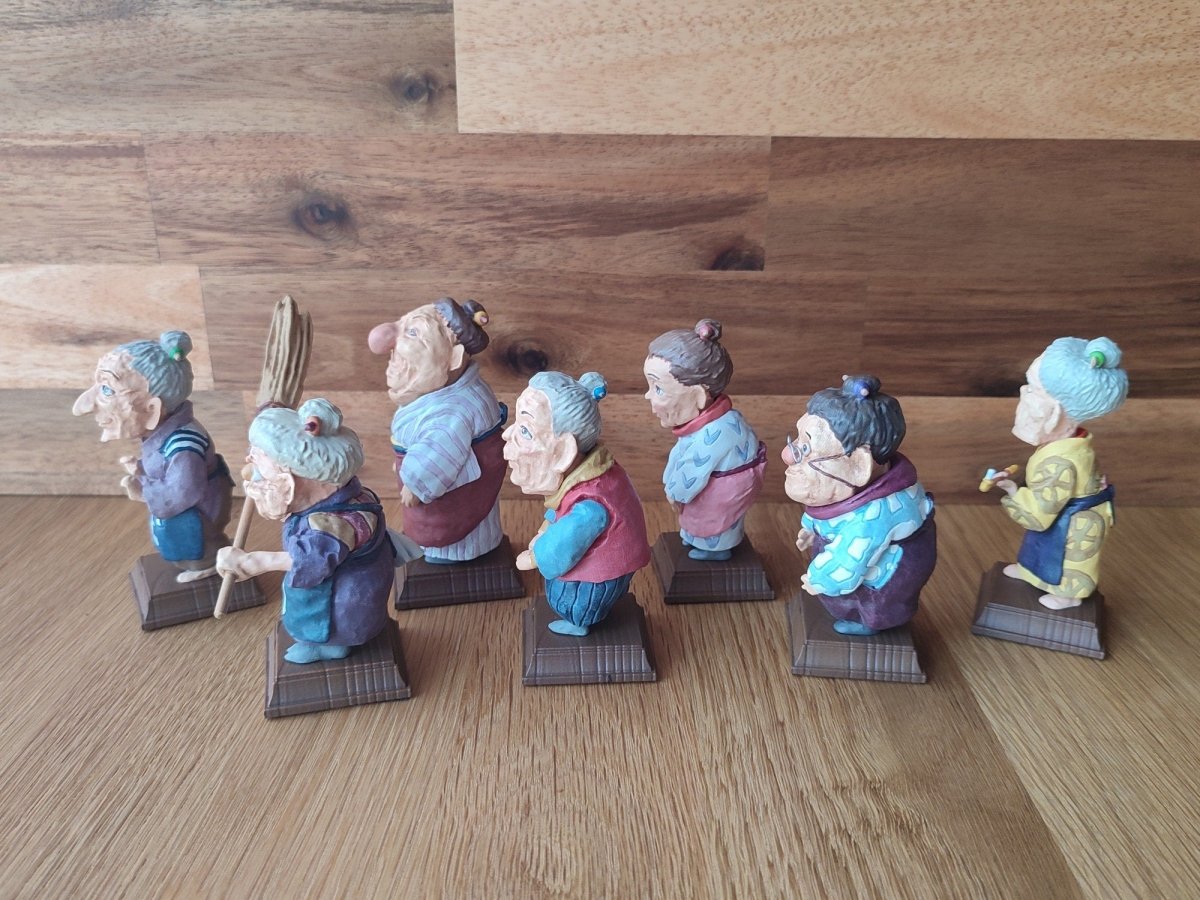 The Boy and the Heron Granny Figure Set • Ghibli Museum Exclusive - Kamaji Market
