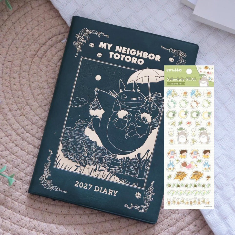 Offizieller Studio Ghibli 2027 Planer/Terminbuch/Tagebuch • Howl, Totoro, Chihiros Reise ins Zauberland, Kikis kleiner Lieferservice