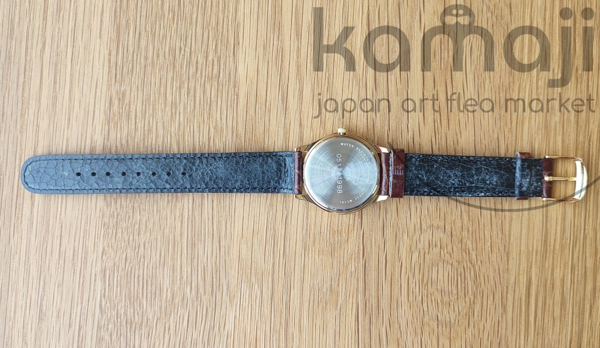 Vintage 1998* Official Ghibli Princess Mononoke Wrist Watch • Golden Ashitaka • Limited to 1998 - Kamaji Market