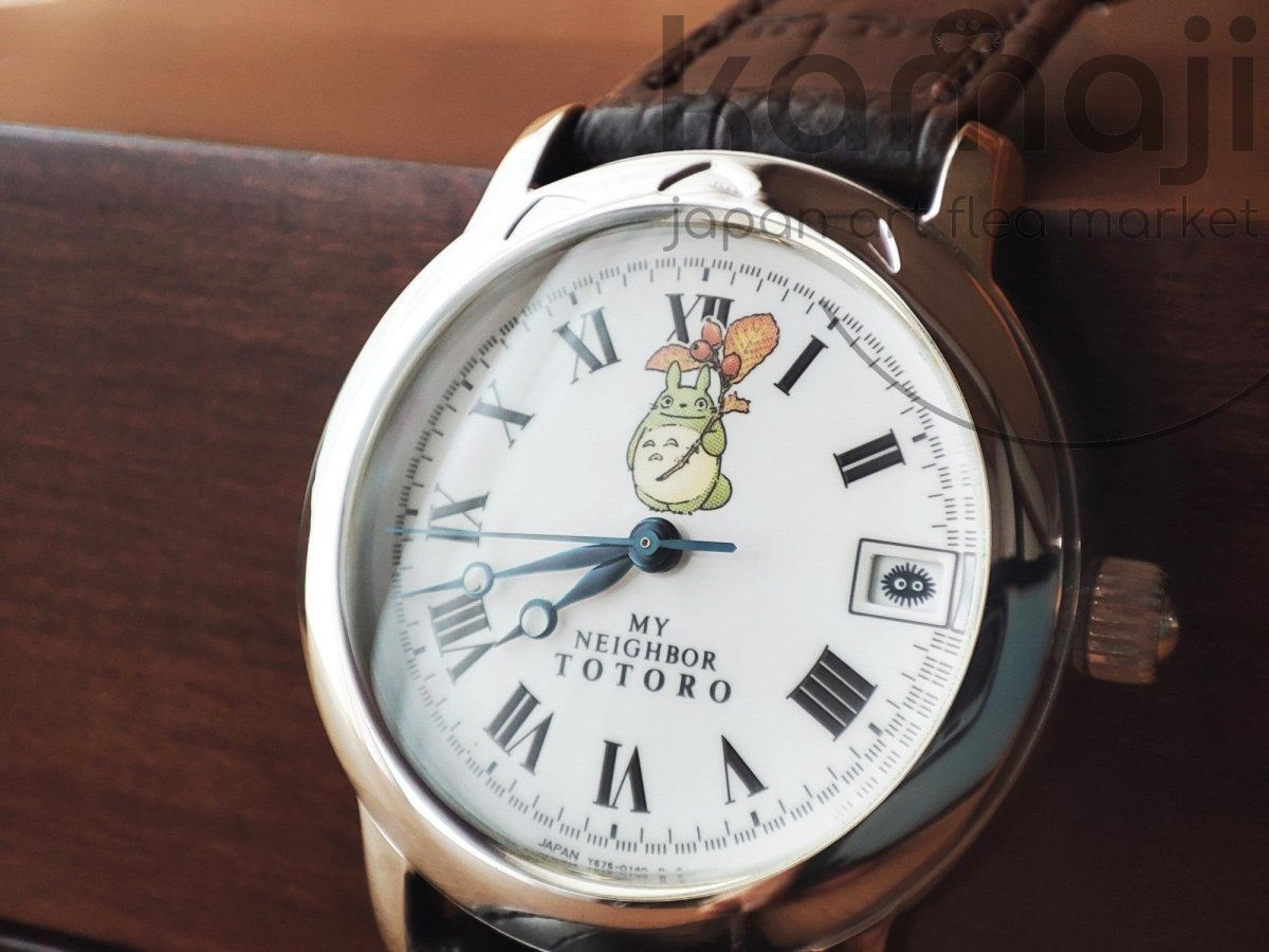Vintage 1998* Official Ghibli Totoro Wrist Watch • My Neighbor Totoro Japanese Watches - Kamaji Market