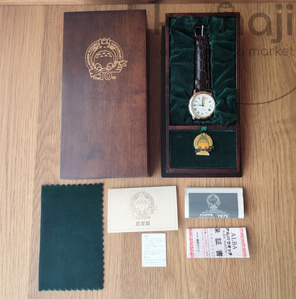 Vintage 1998* Official Ghibli Totoro Wrist Watch • My Neighbor Totoro Japanese Watches - Kamaji Market