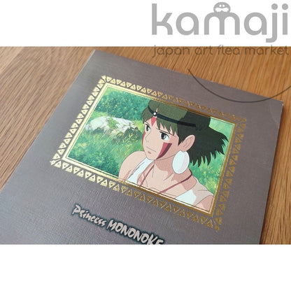 Vintage 90s* Official Ghibli Princess Mononoke Notebook with San • Japanese Stationery - Kamaji Market