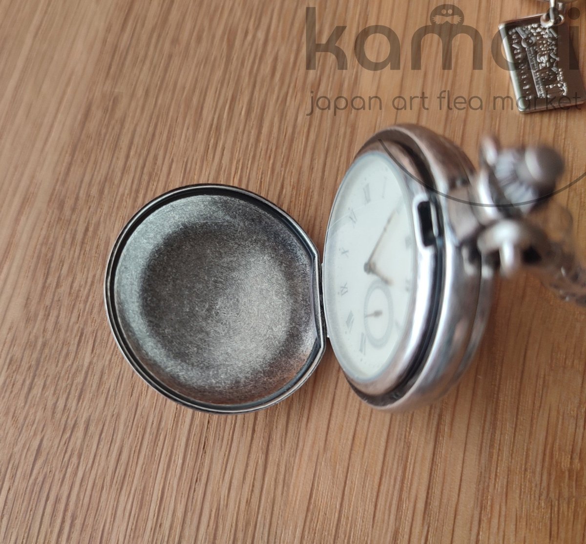 Vintage* Fullmetal Alchemist 925 Silver Pocket Watch • Hiromu Arakawa Manga • Square Enix - Kamaji Market