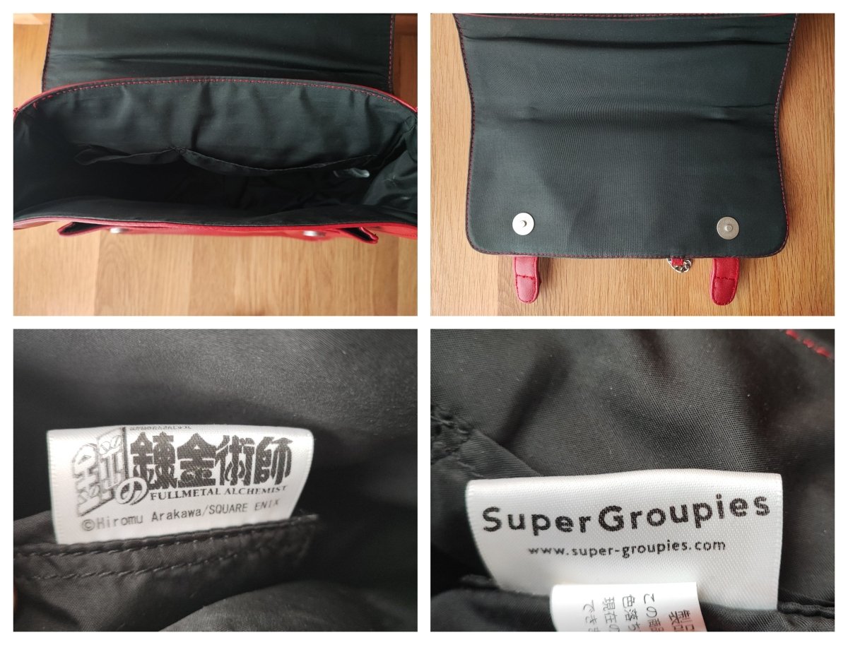 Vintage* Fullmetal Alchemist Shoulder Bag/Satchel • Super Groupies Merch - Kamaji Market