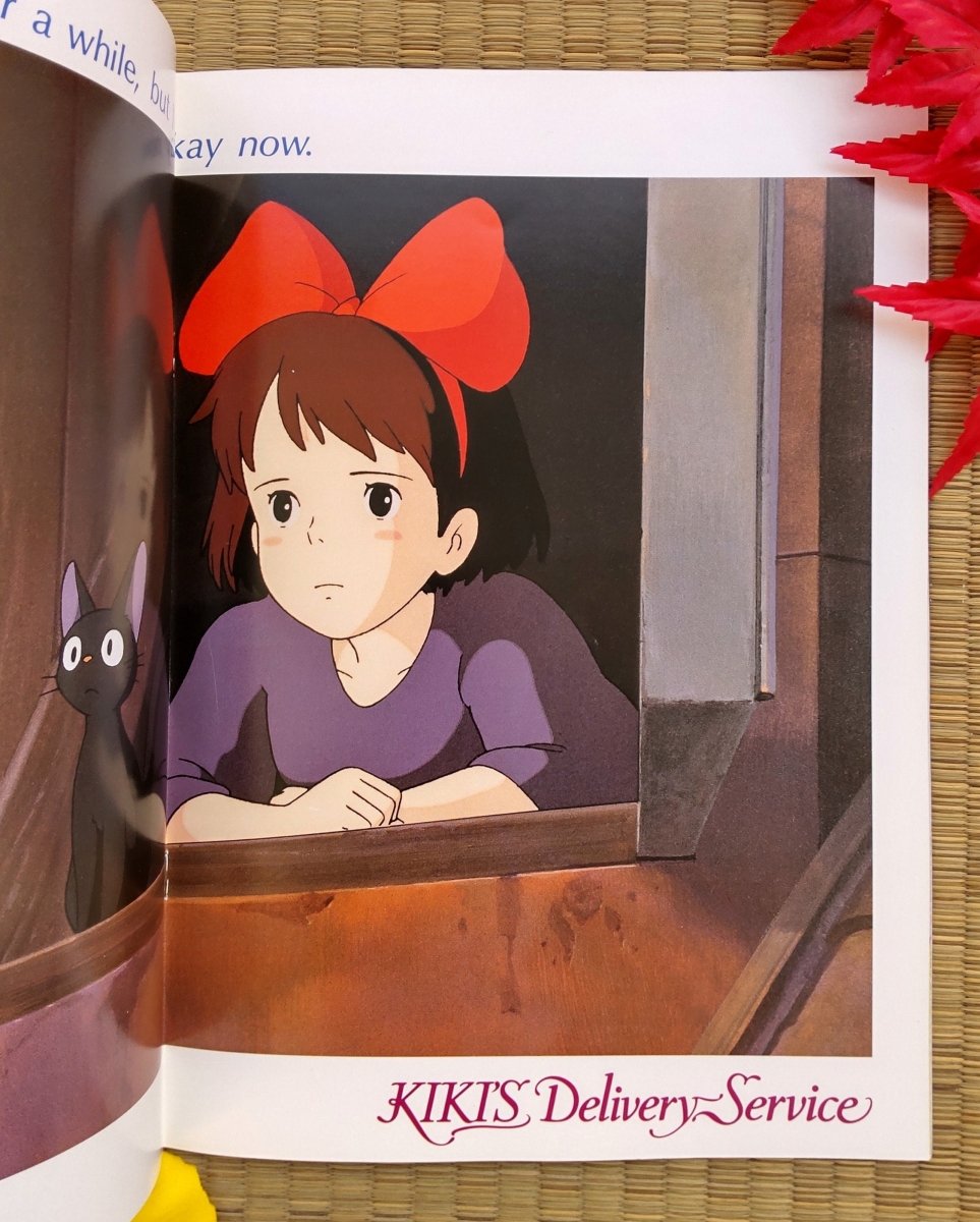 Vintage* Ghibli Studio Kikis Delivery Service Vintage Book/Pamphlet • Japanese Anime Painting Art Book - Kamaji Market