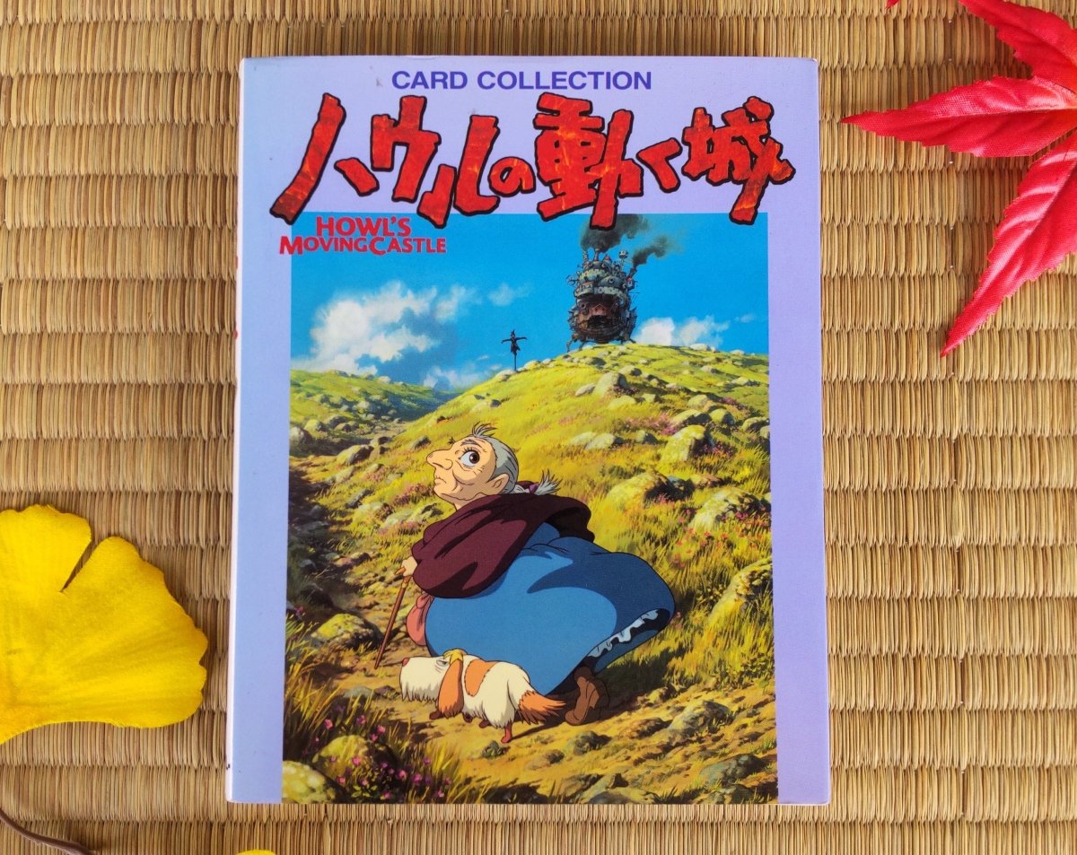 Vintage Howls Moving Castle Postcard Collection Book/Artbook - Kamaji Market
