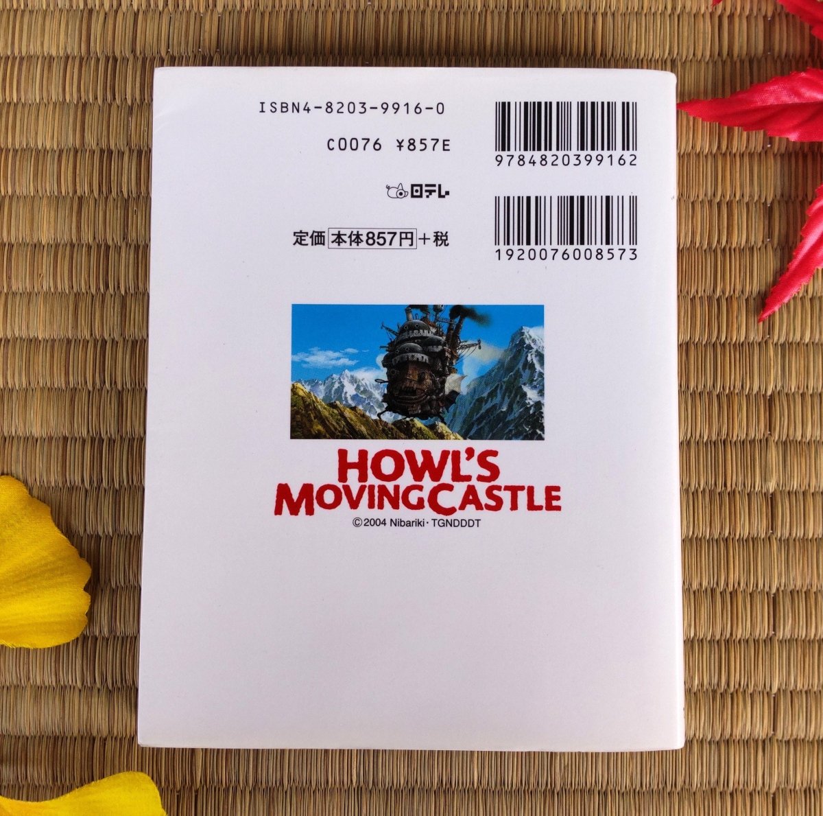 Vintage Howls Moving Castle Postcard Collection Book/Artbook - Kamaji Market
