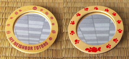 Vintage* Kikis Delivery Service, My Neighbor Totoro Pocket Mirror - Kamaji Market