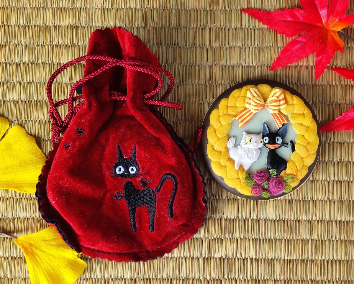 Vintage* Kikis Delivery Service, My Neighbor Totoro Pocket Mirror - Kamaji Market