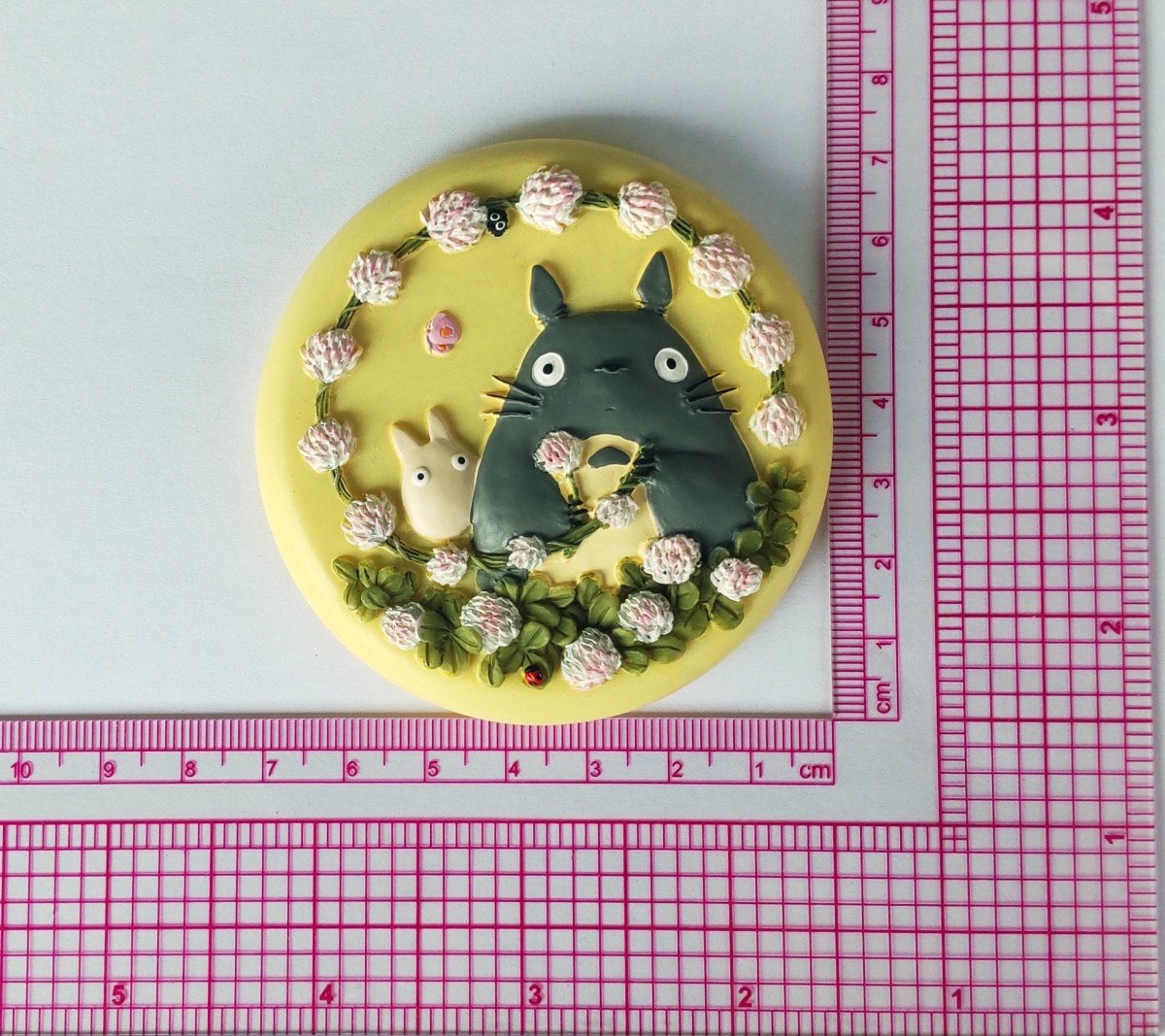 Vintage* Kikis Delivery Service, My Neighbor Totoro Pocket Mirror - Kamaji Market