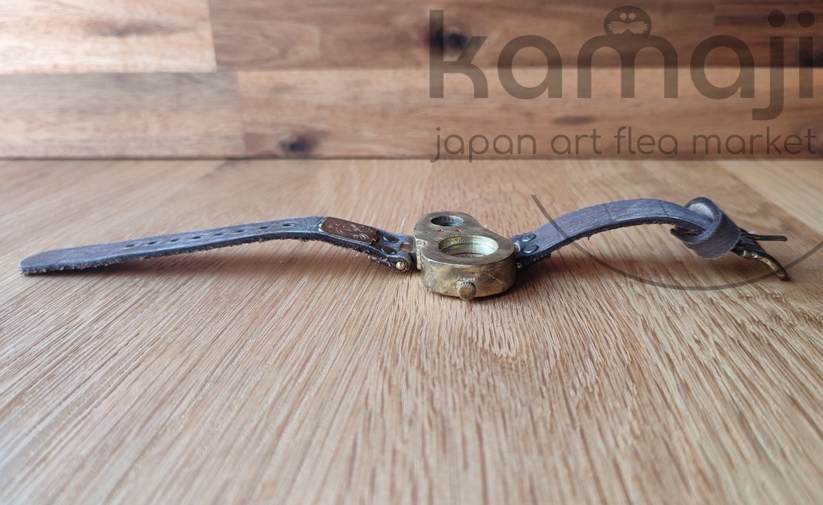 Vintage* Laputa Robot Soldier Handmade Wrist Watch • Steampunk Style • Ghibli Museum Exclusive - Kamaji Market