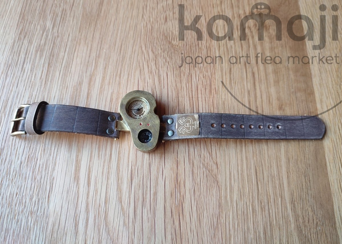 Vintage* Laputa Robot Soldier Handmade Wrist Watch • Steampunk Style • Ghibli Museum Exclusive - Kamaji Market