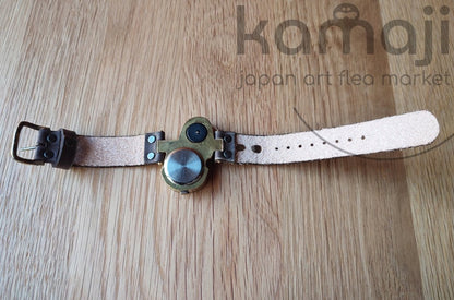 Vintage* Laputa Robot Soldier Handmade Wrist Watch • Steampunk Style • Ghibli Museum Exclusive - Kamaji Market