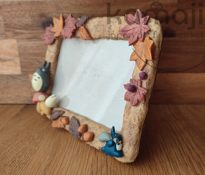 Vintage* My Neighbor Totoro Photo Frame • Autumn Wall Hanging - Kamaji Market