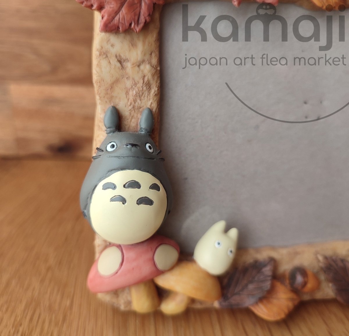 Vintage* My Neighbor Totoro Photo Frame • Autumn Wall Hanging - Kamaji Market