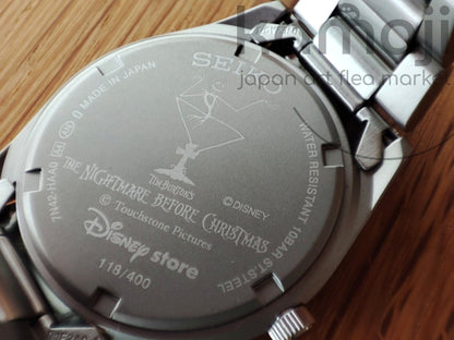 Vintage* Official Disney Nightmare Before Christmas Wrist Watch with Jack Skellington • SEIKO Limited to 400 - Kamaji Market