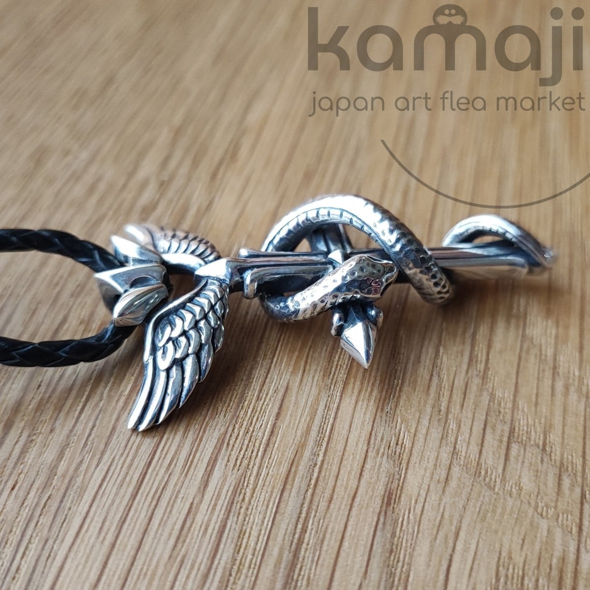 Vintage* Official Fullmetal Alchemist Silver Pendant Flamel • Japanese Anime Jewelry • Hiromu Arakawa Manga • Square Enix - Kamaji Market