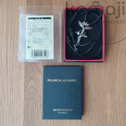 Vintage* Official Fullmetal Alchemist Silver Pendant Flamel • Japanese Anime Jewelry • Hiromu Arakawa Manga • Square Enix - Kamaji Market