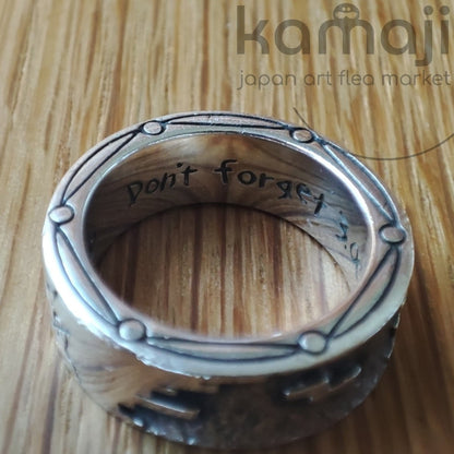 Vintage* Official Fullmetal Alchemist Silver Ring • Japanese Anime Jewelry • Hiromu Arakawa Manga • Square Enix - Kamaji Market