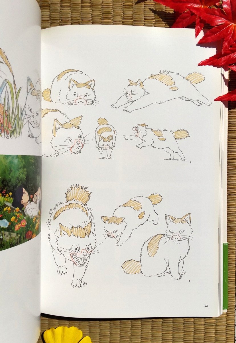 Vintage* Official Ghibli Arrietty Artbook • The Secret World of Arrietty Kari-Gurashi Painting Art Book - Kamaji Market