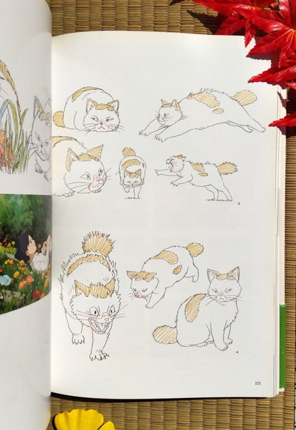 Vintage* Official Ghibli Arrietty Artbook • The Secret World of Arrietty Kari-Gurashi Painting Art Book - Kamaji Market